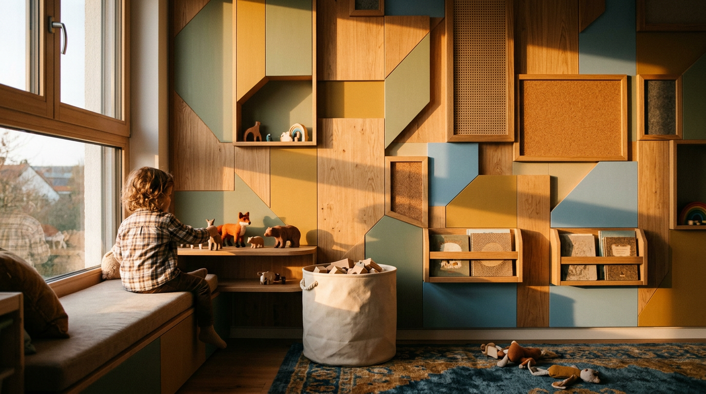 wandverkleidung kinderzimmer