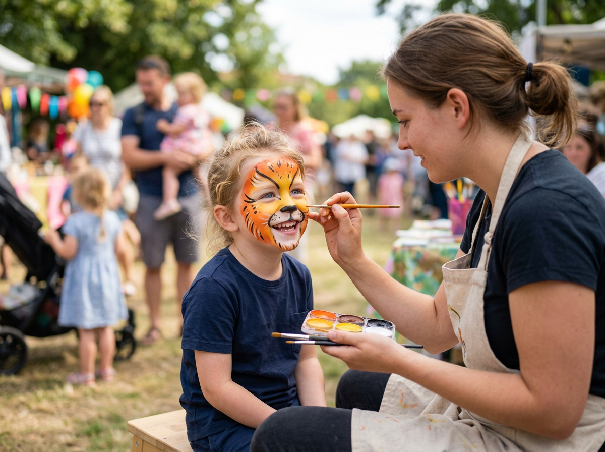 löwe schminken kinder leicht