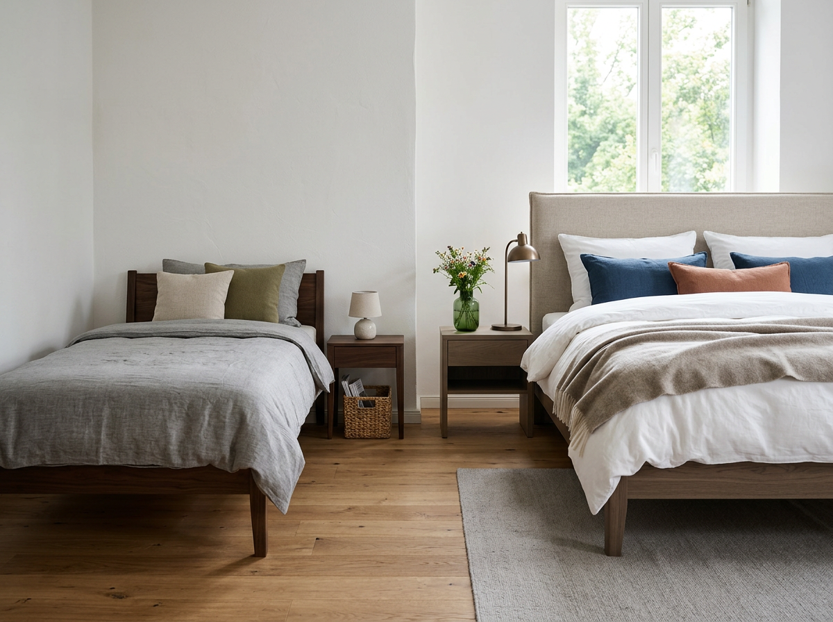 französisches doppelbett vs doppelbett