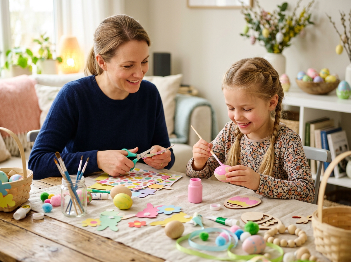 basteln ostern kinder 8 jahre