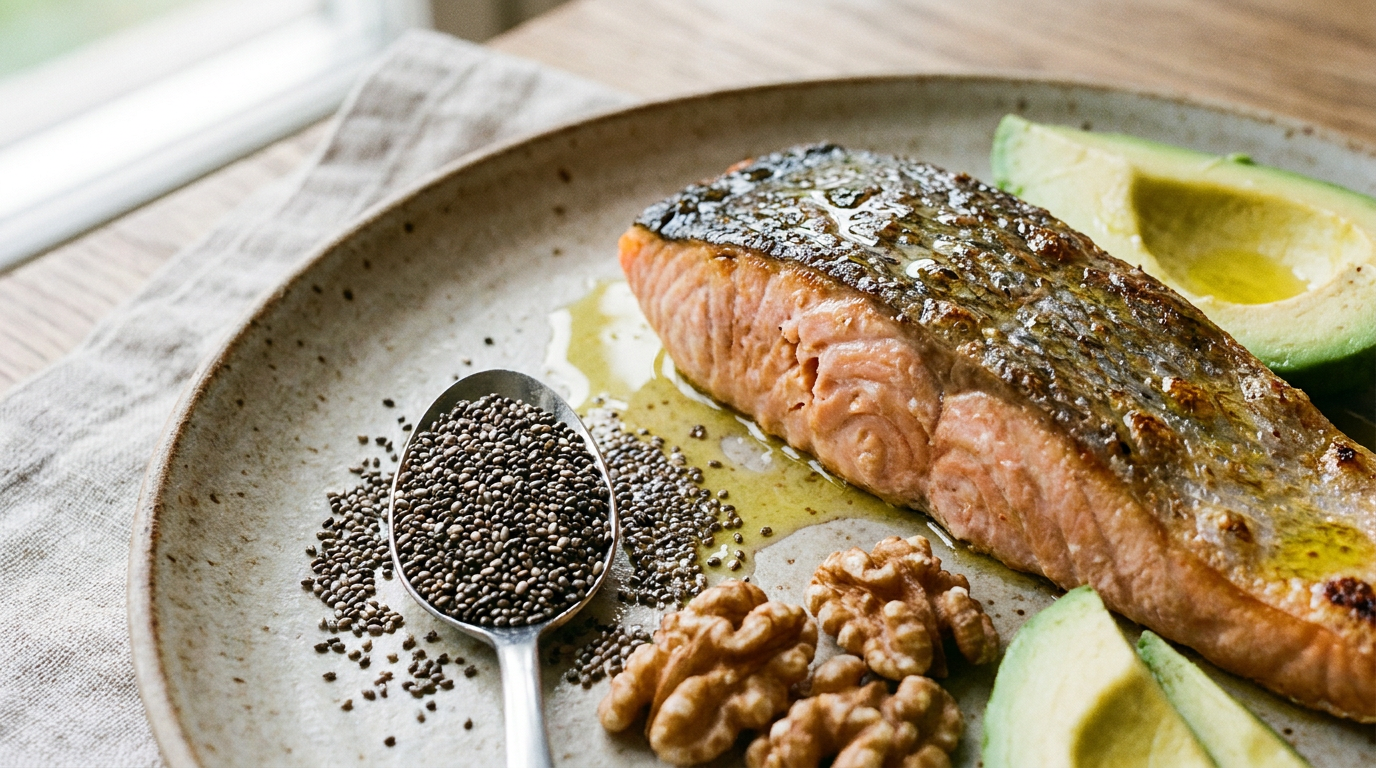 omega 3 auf dem teller (KI)