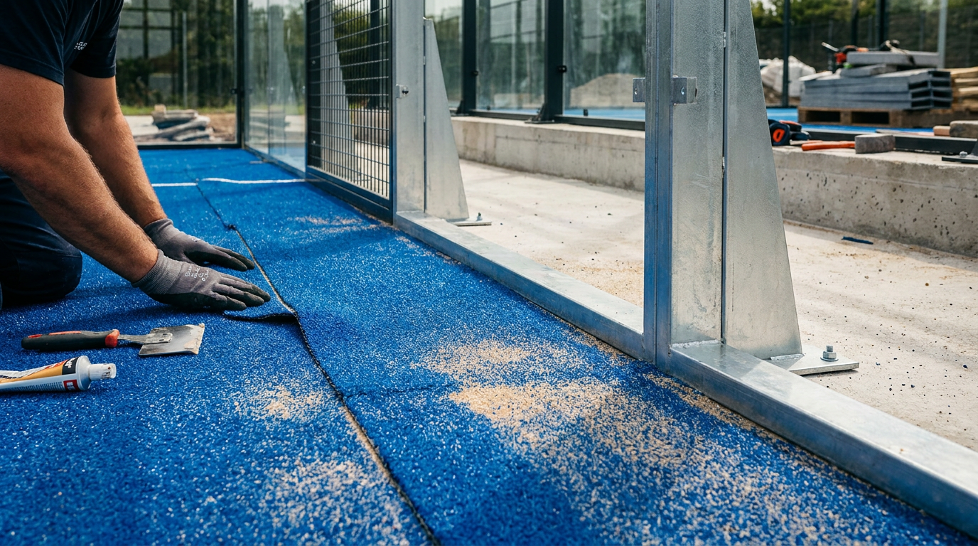 padel platz bauen (KI)