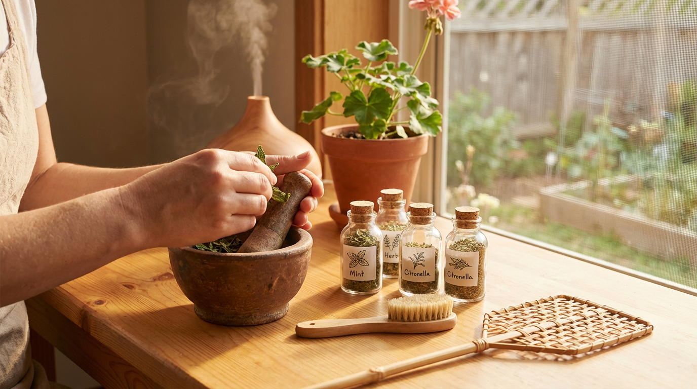 Mittel gegen Fliegen und Mücken