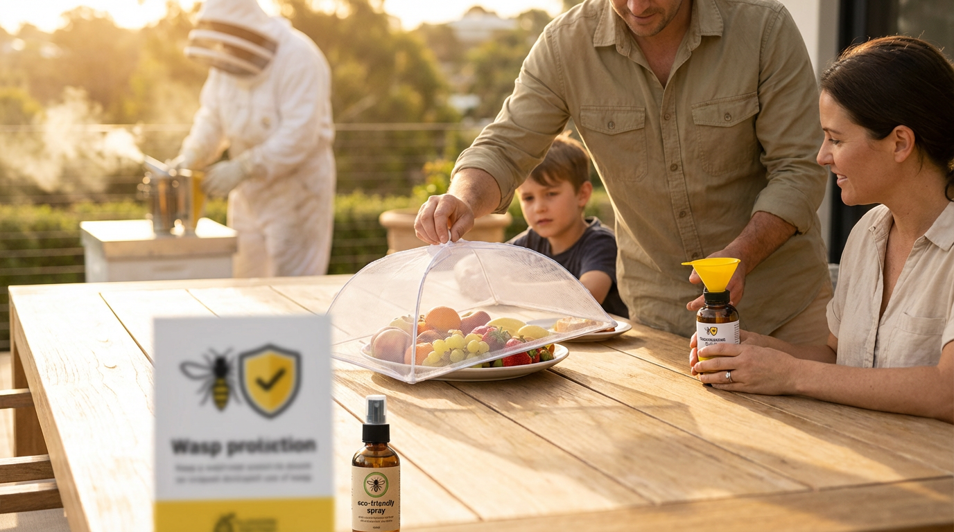 Wespenschutz und Wespenbekämpfung