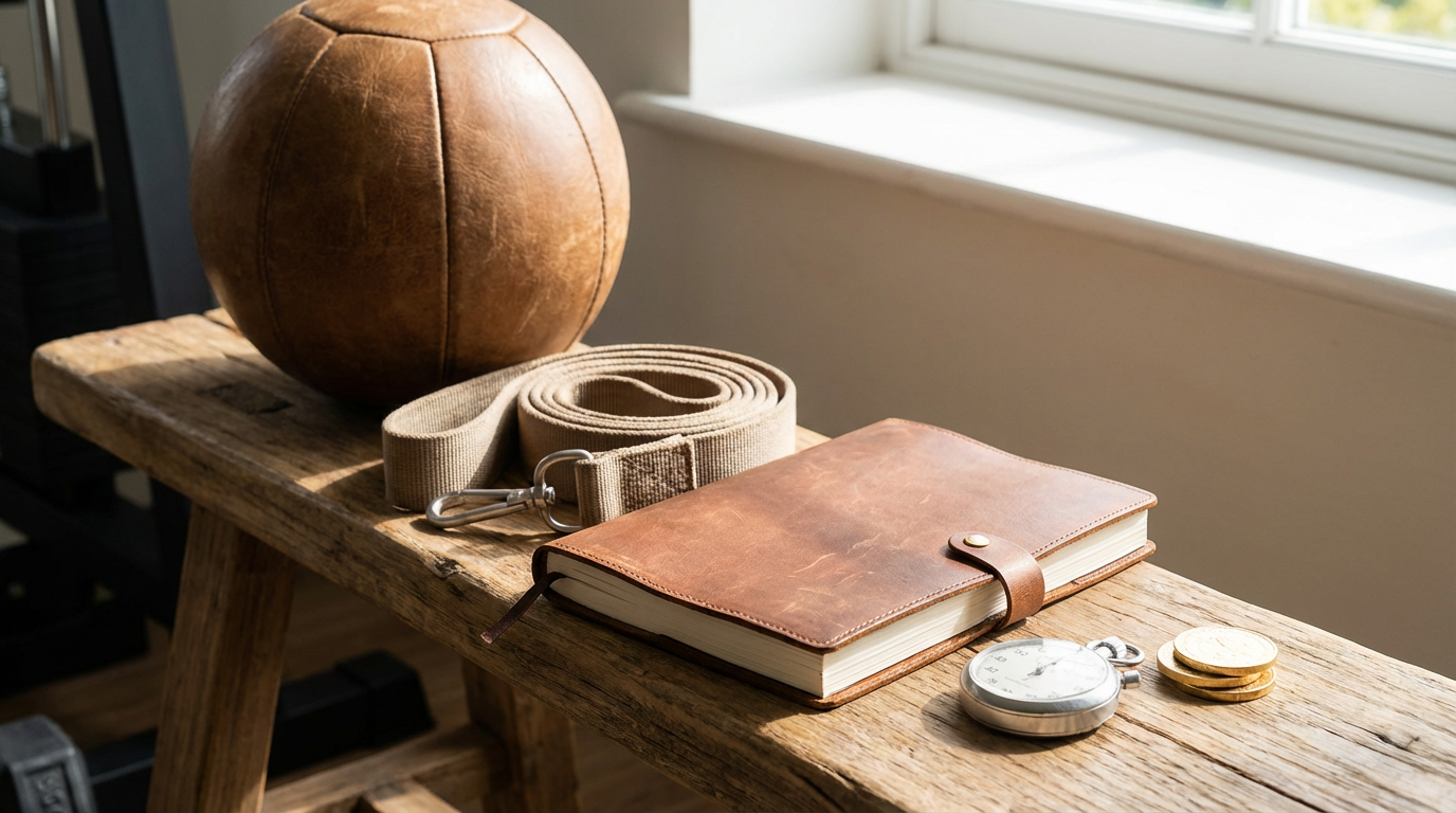 Ein Personal Trainer bespricht die Personal Training Kosten und den Trainingsplan mit einem Kunden