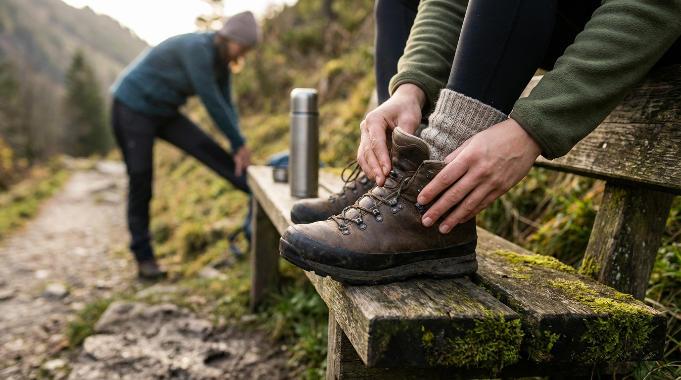 Sportler bei der Regeneration mit einer Faszienrolle zur Förderung der Gesundheit