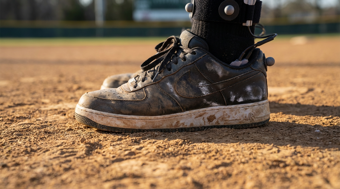 Ein Athlet sitzt mit geschlossenen Augen auf einer Bank und nutzt Visualisierung Sport Techniken zur Vorbereitung