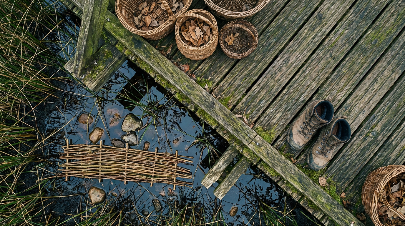 Nachhaltige Reiseziele Deutschland: Eine grüne Waldlandschaft mit Wanderweg im Nationalpark