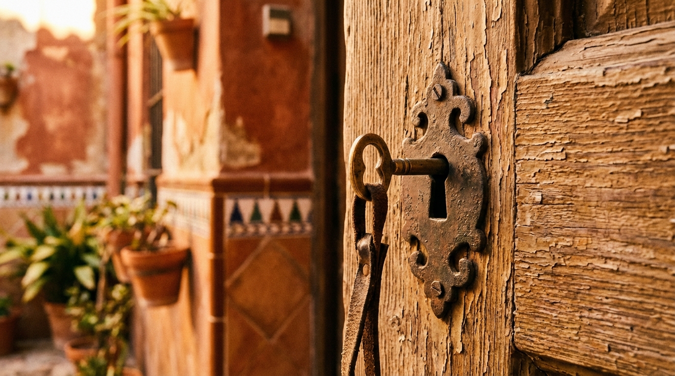 Historische Architektur und belebte Plätze beim spanische Städte entdecken in Sevilla
