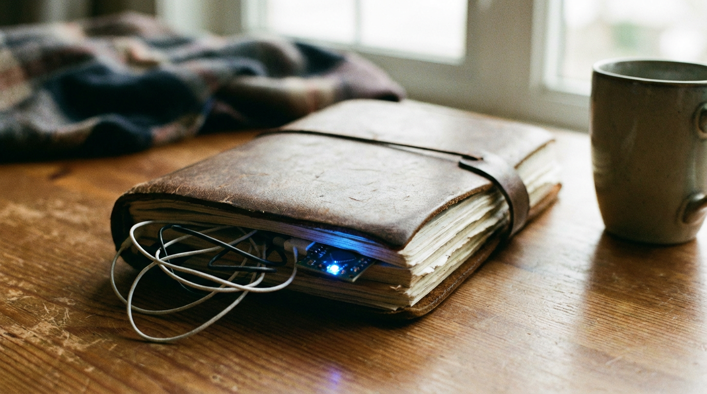 Ein modernes Wohnzimmer mit Smart-Home-Steuerung verdeutlicht künstliche Intelligenz im Alltag