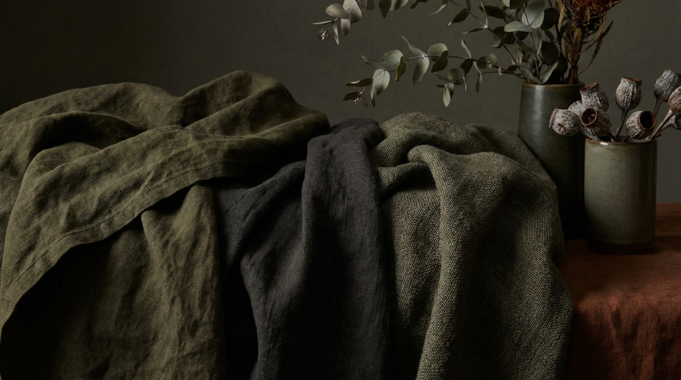 Verschiedene Stoffmuster für Bettwäsche Alternativen zu Frottee