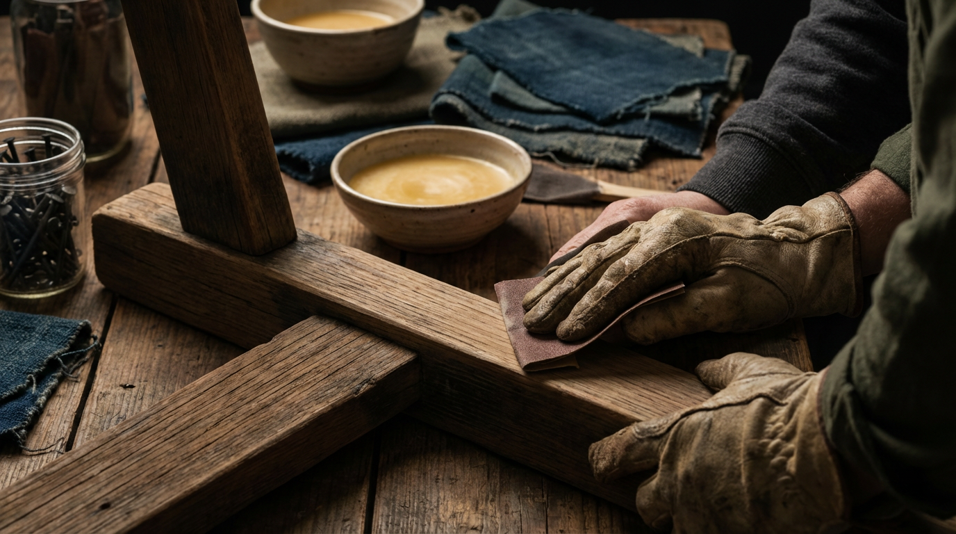DIY Upcycling Möbel aus alten Holzpaletten und Weinkisten im Zero Waste Stil