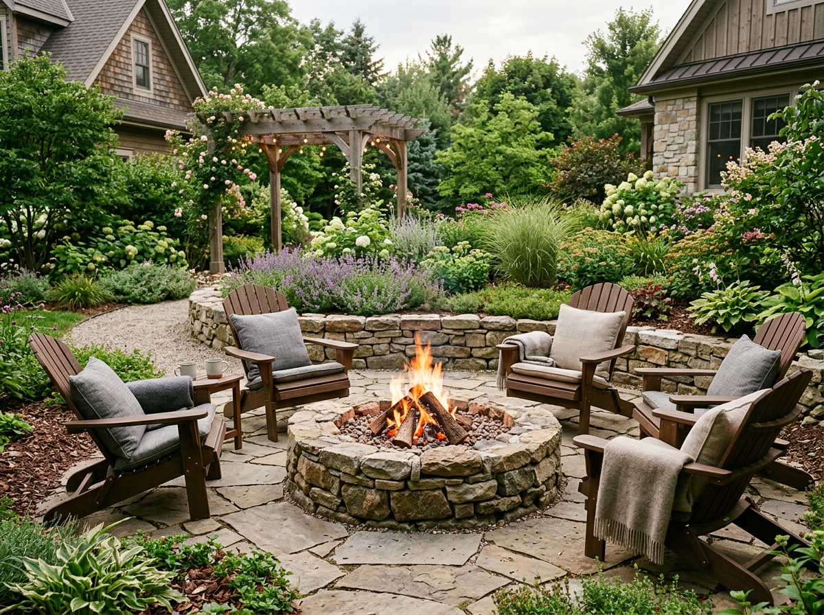gestaltung feuerstelle garten – thematisch passendes Beitragsbild