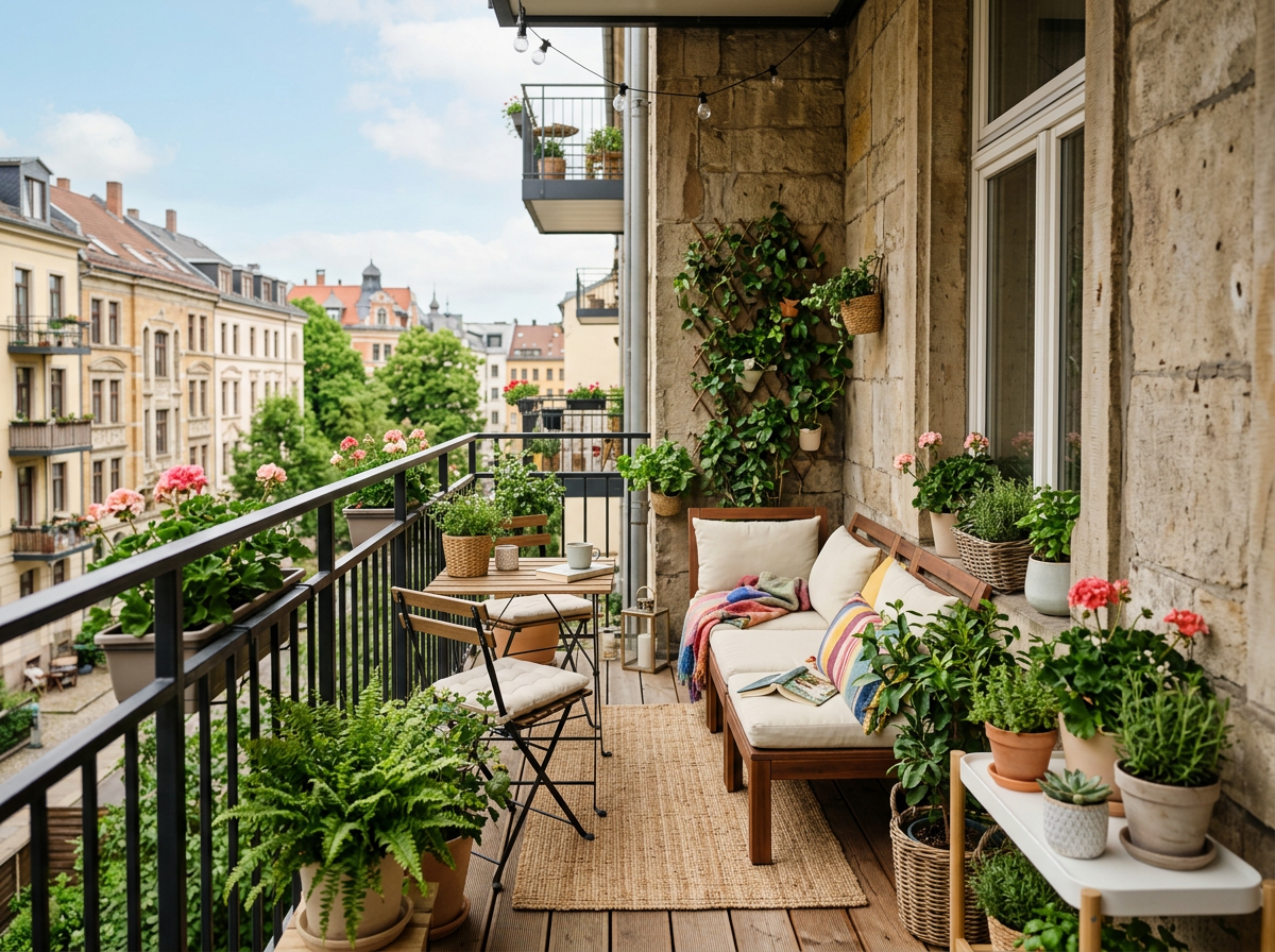 schmal kleiner balkon gestaltung – thematisch passendes Beitragsbild