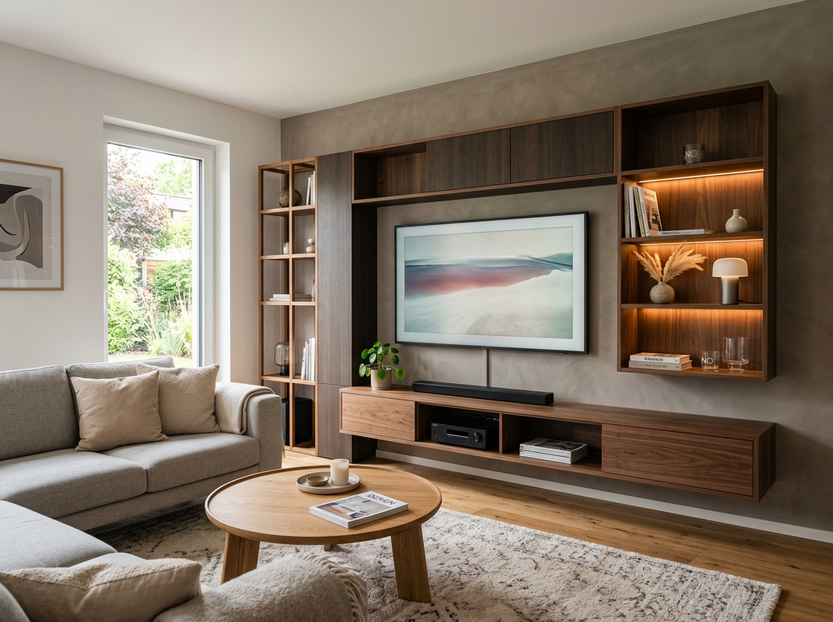 tv wand ideen – thematisch passendes Beitragsbild