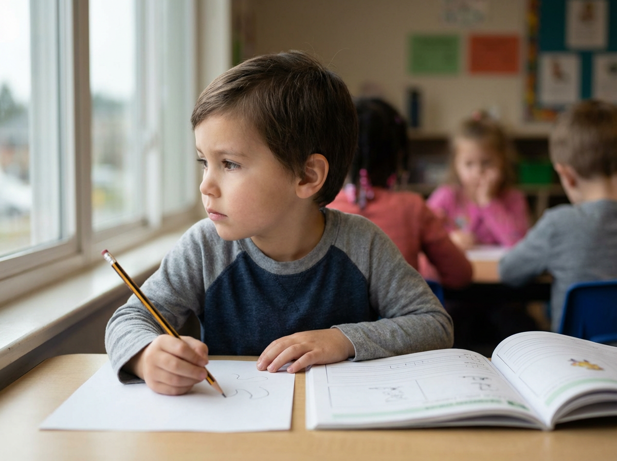 mein kind ist unkonzentriert und langsam – thematisch passendes Beitragsbild