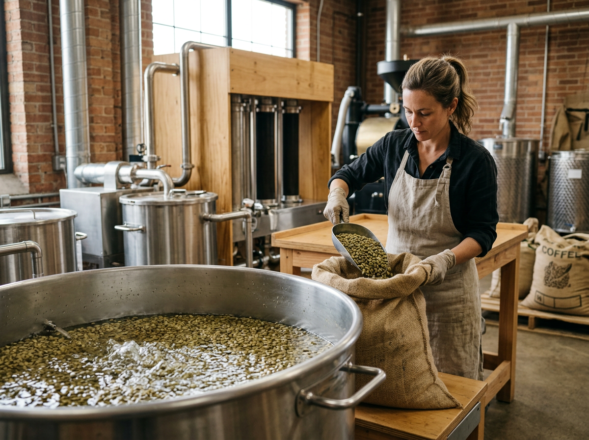 entkoffeinierter kaffee ohne chemie – thematisch passendes Beitragsbild