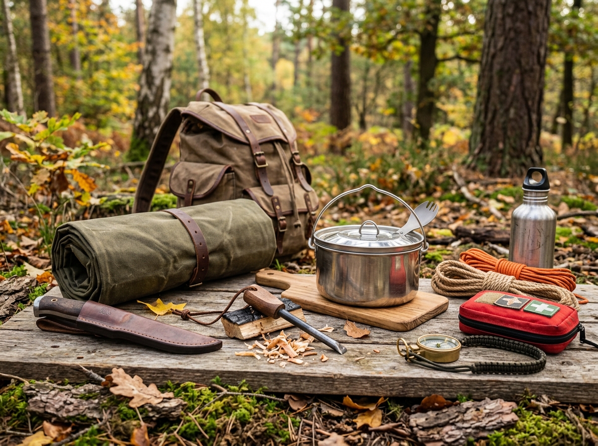 bushcraft ausrüstung anfänger – thematisch passendes Beitragsbild