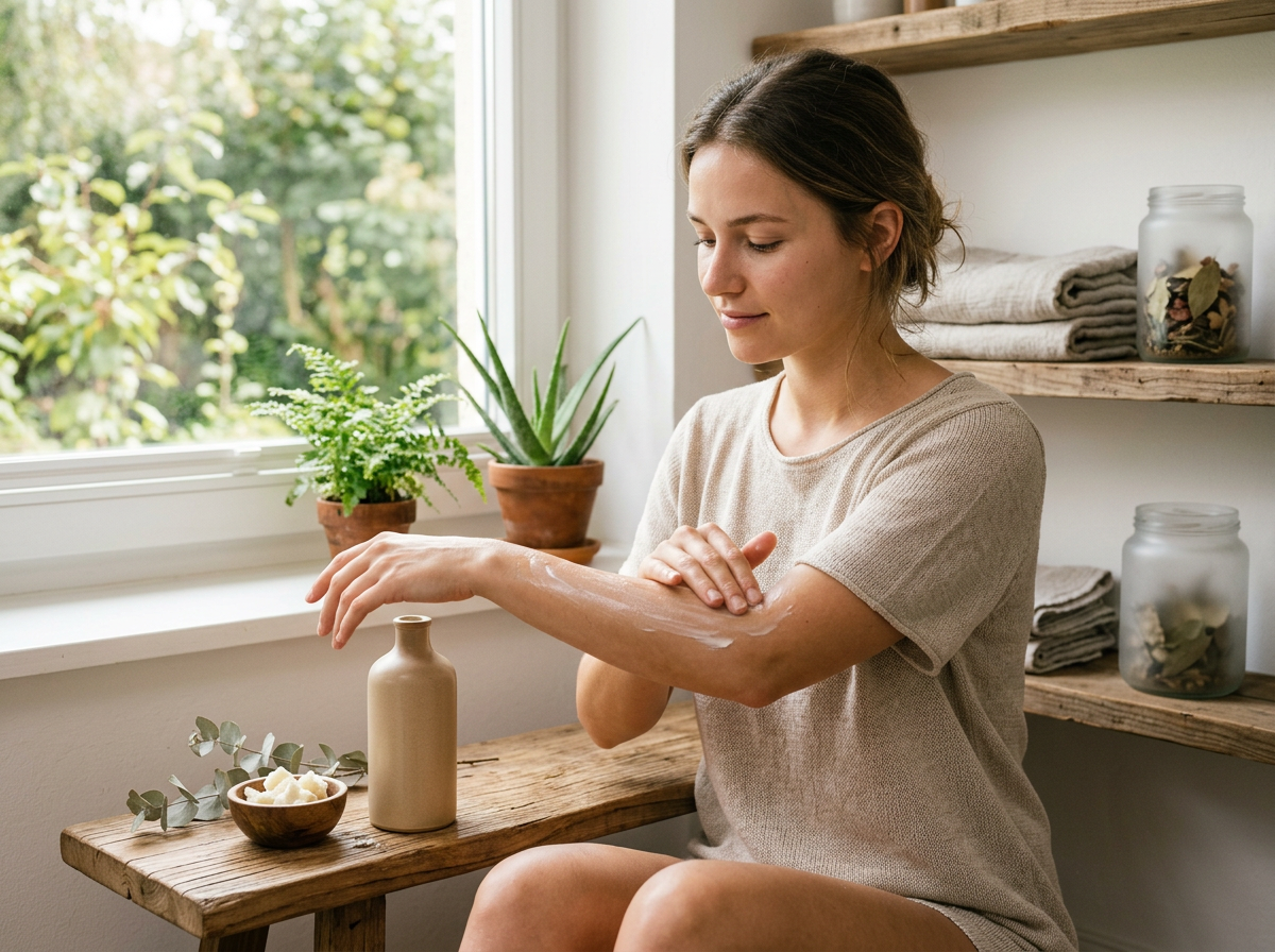 vegane bodylotion – thematisch passendes Beitragsbild