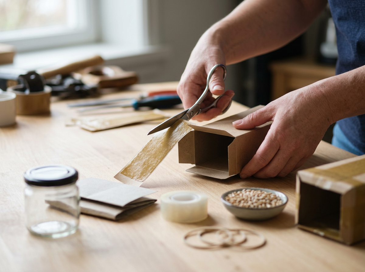 lebensmittelmotten falle selber bauen – thematisch passendes Beitragsbild
