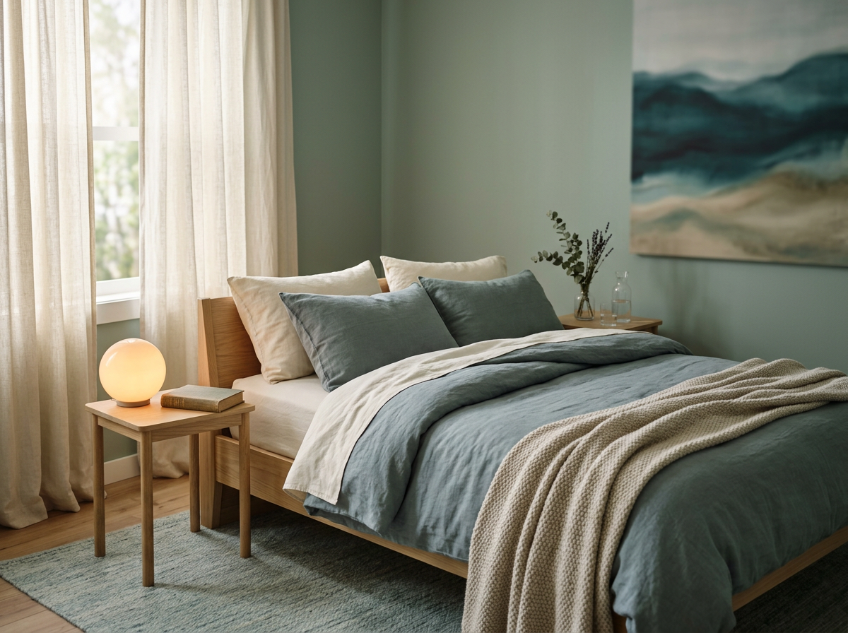 schlafzimmer farben wirkung – thematisch passendes Beitragsbild