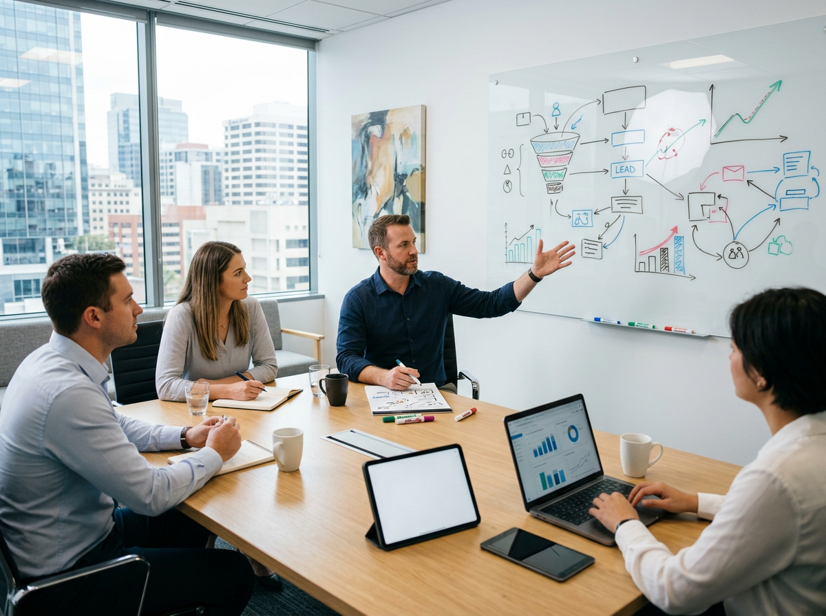 online marketing strategien b2b – thematisch passendes Beitragsbild