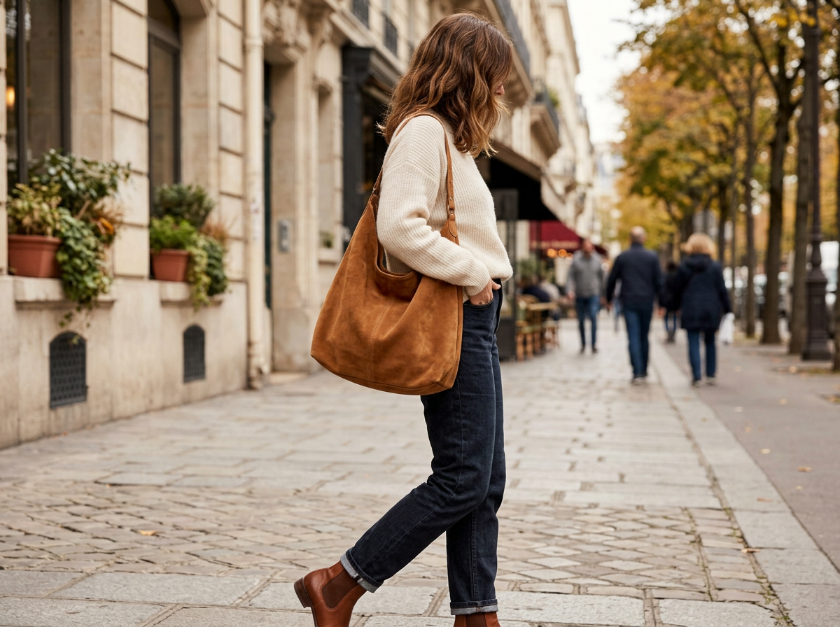 hobo bag stil kombinationen – thematisch passendes Beitragsbild