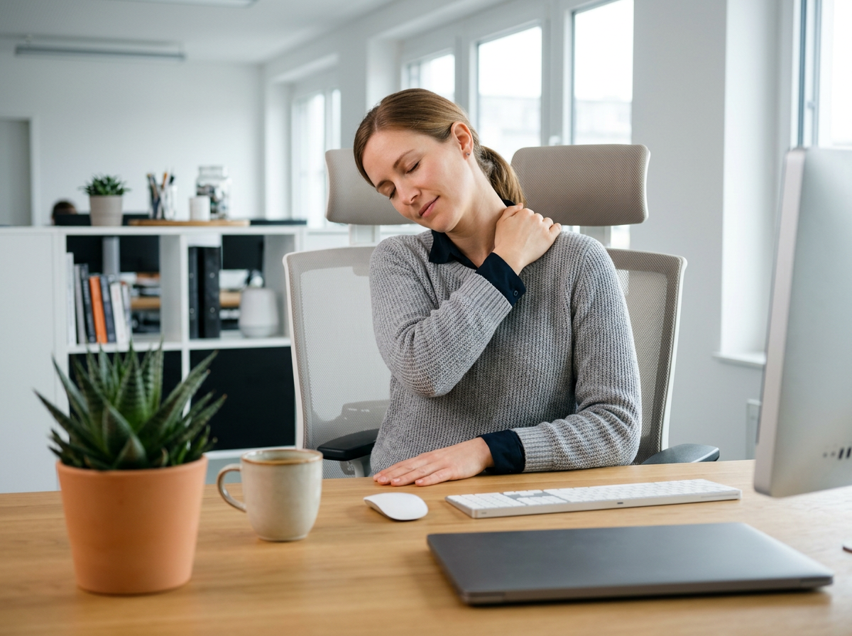 entspannungsübungen büro – thematisch passendes Beitragsbild