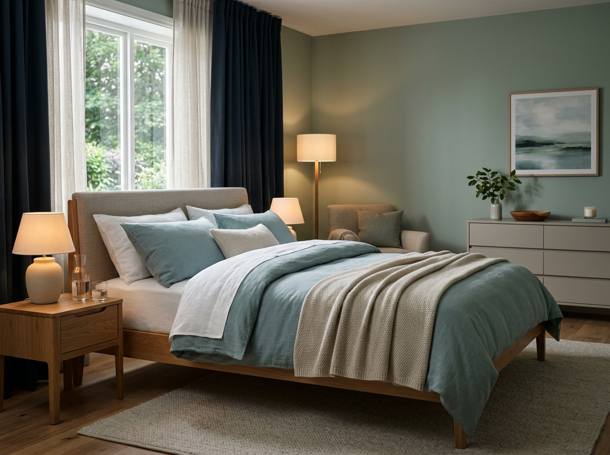schlafzimmer einrichten entspannung – thematisch passendes Beitragsbild