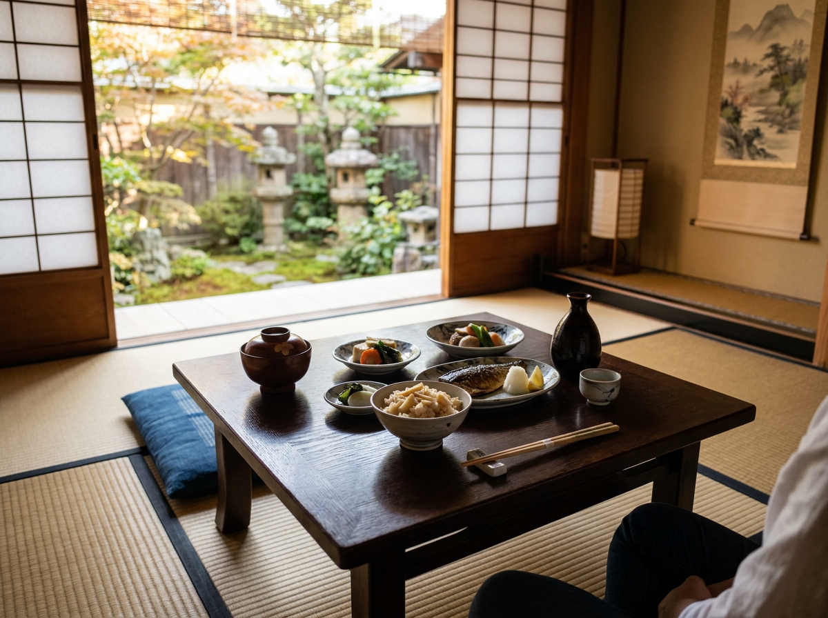 Japanischer Tisch: Ästhetik und Funktionalität für Ihr Zuhause