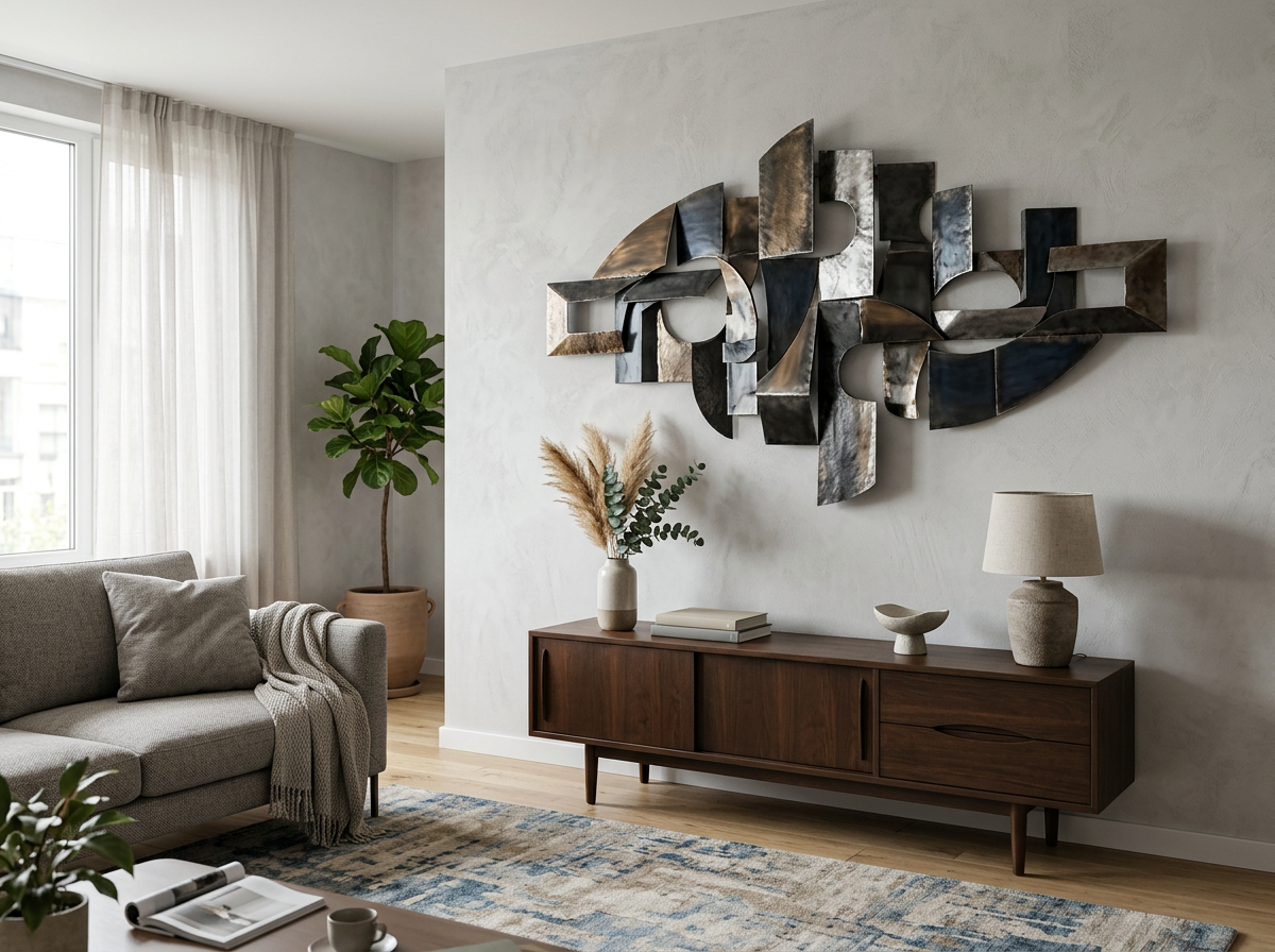 ausgefallen wanddeko metall modern – thematisch passendes Beitragsbild