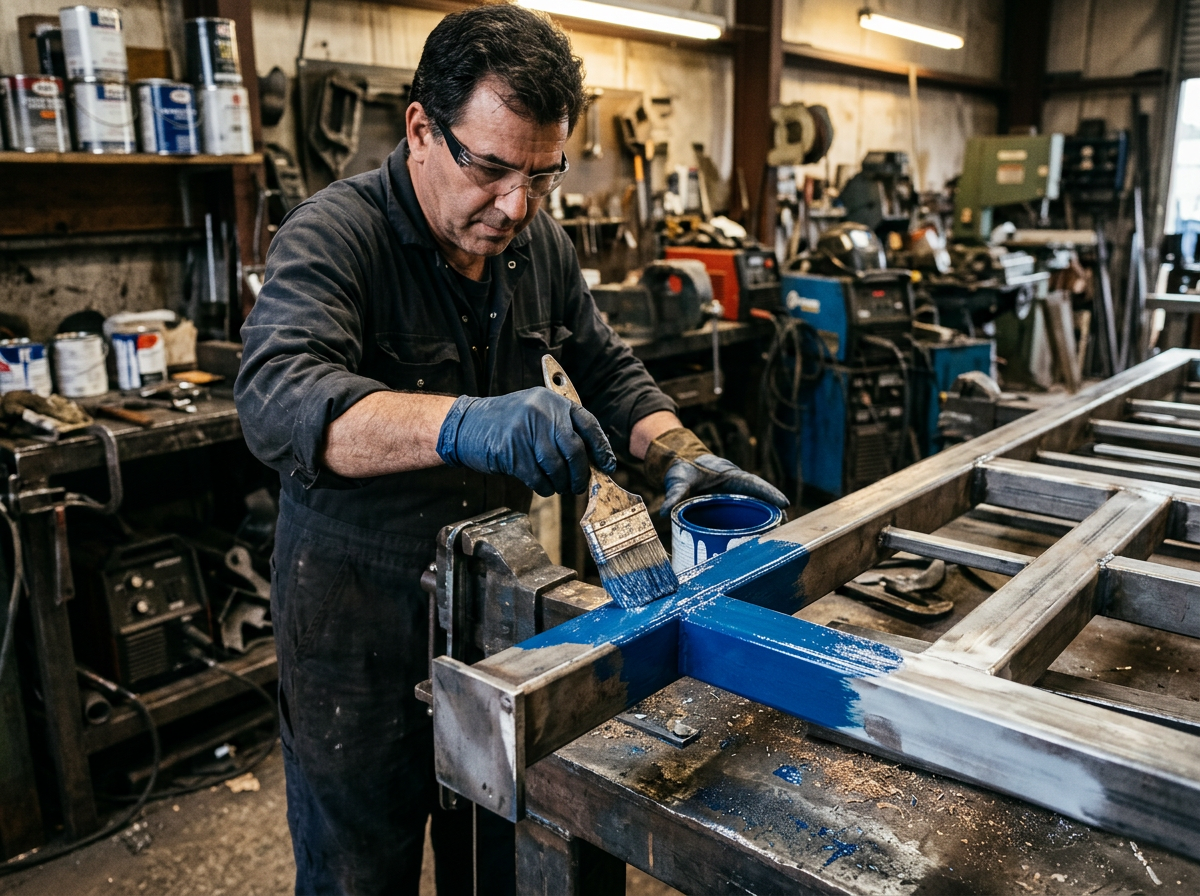 metall streichen – thematisch passendes Beitragsbild